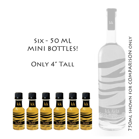 6-Pack kkAda 50ml Mini Bottles